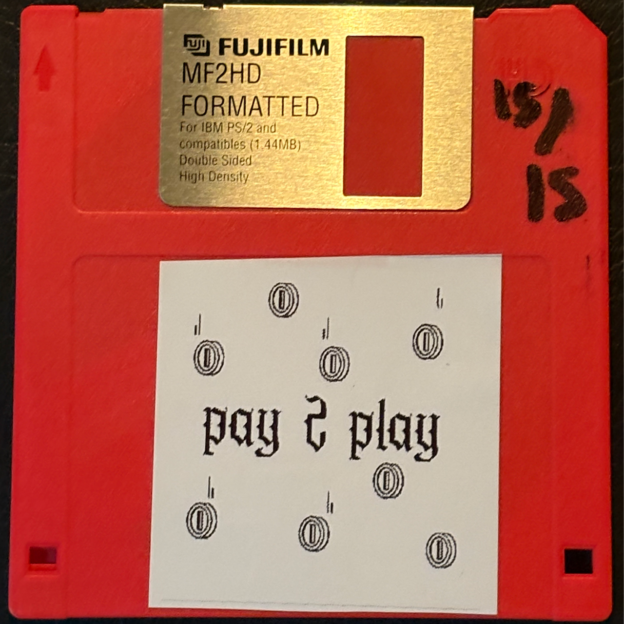 Red Floppy Disk 15/15