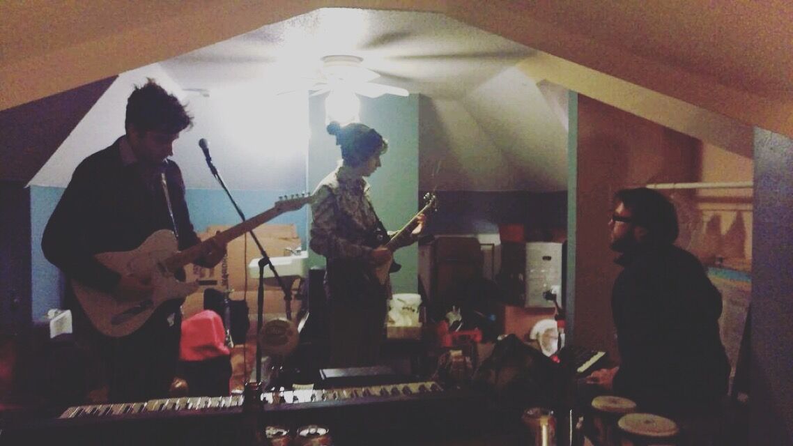 THLD rehearsing in the Tuna Can