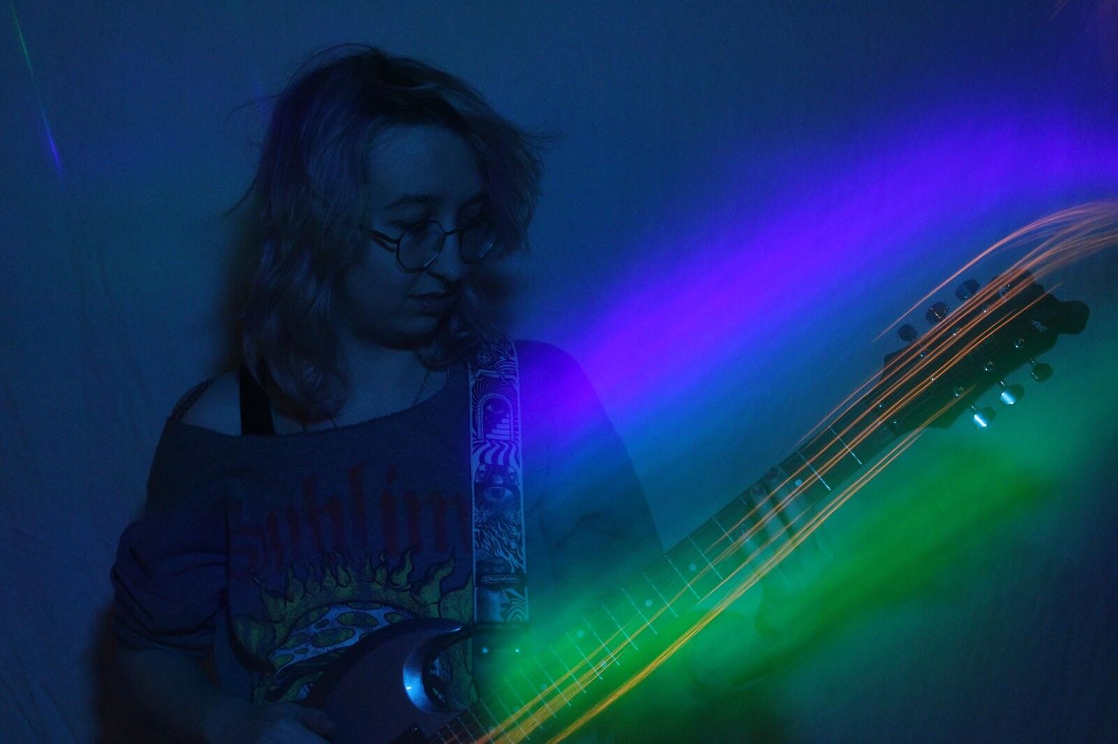 SVFP — blue light guitar