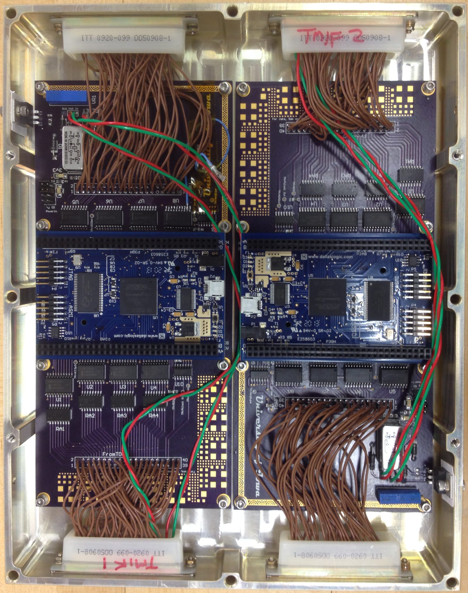 The flight telemetry interface hardware