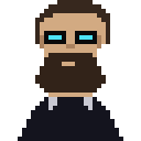 George Boole, in pixels